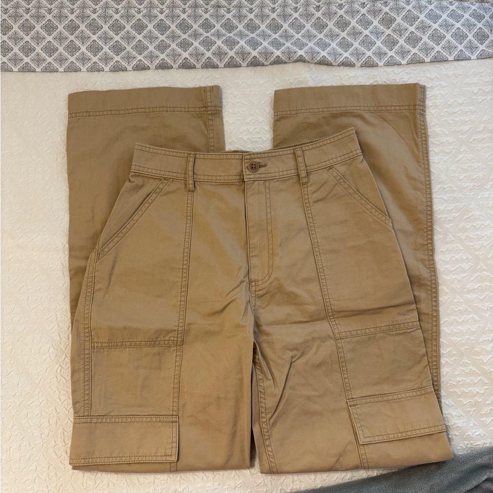 Abercrombie & Fitch Khaki Tan Cargo Pants